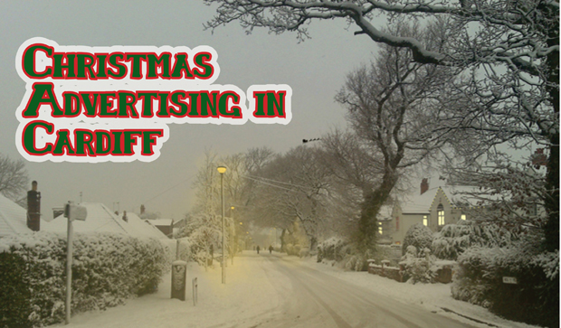 Christmas advertising Cardiff