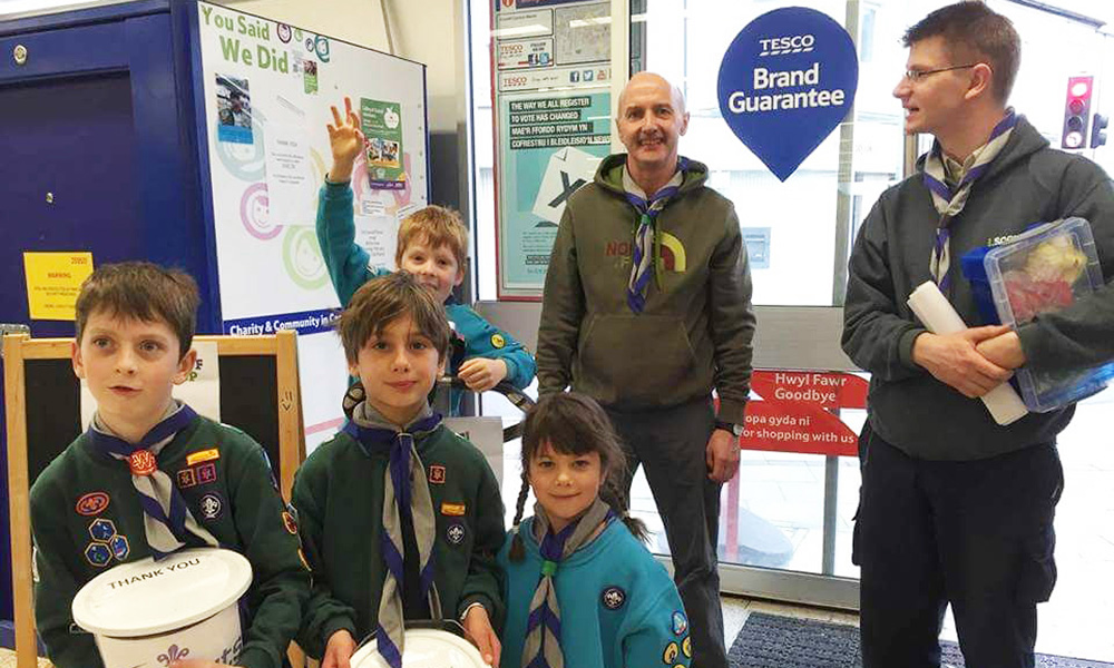2nd Llandaff Scouts fundraising