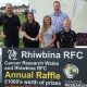 CRWRRFC Raffle Launch Rhiwbina Squirrels